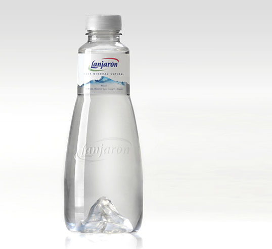 lanjaron bottle design