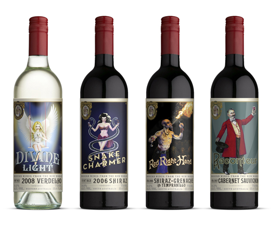 Vinaceous Wines alcohol packaging