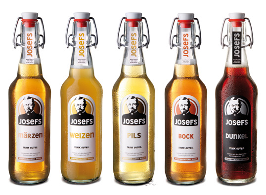 JOSEFS Brewery alcohol packaging