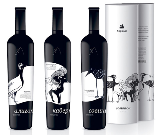 Karadag Wine alcohol packaging