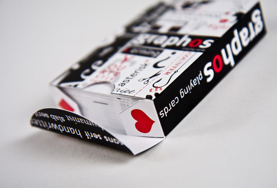 playing cards packaging