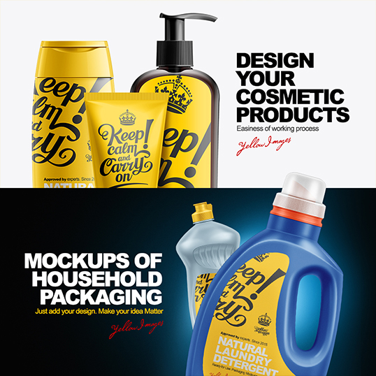 Download Yellow Images Exclusive Mockups For Branding And Packaging Design 67nj PSD Mockup Templates