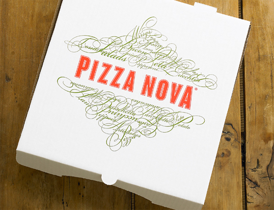 Pizza Nova Branding And Packaging Design