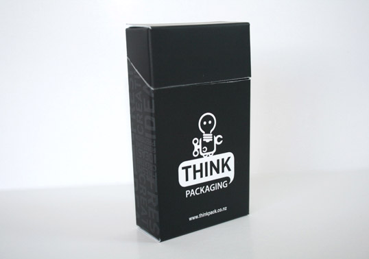THINK Business Card Holder