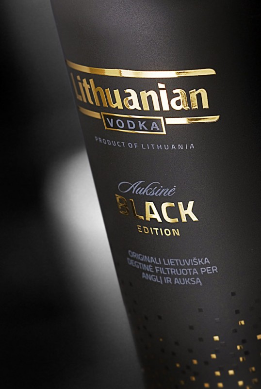 Lithuanian Vodka Black Edition