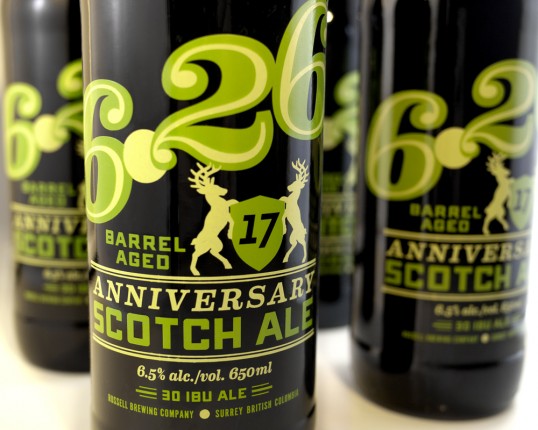 Russell 6.26 17 Anniversary Barrel Aged Scotch Ale