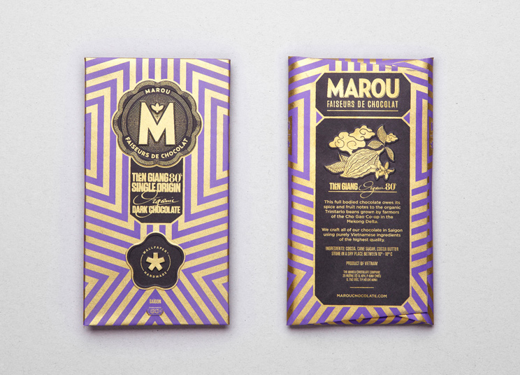 Marou Chocolate branding  From the farm to the bar