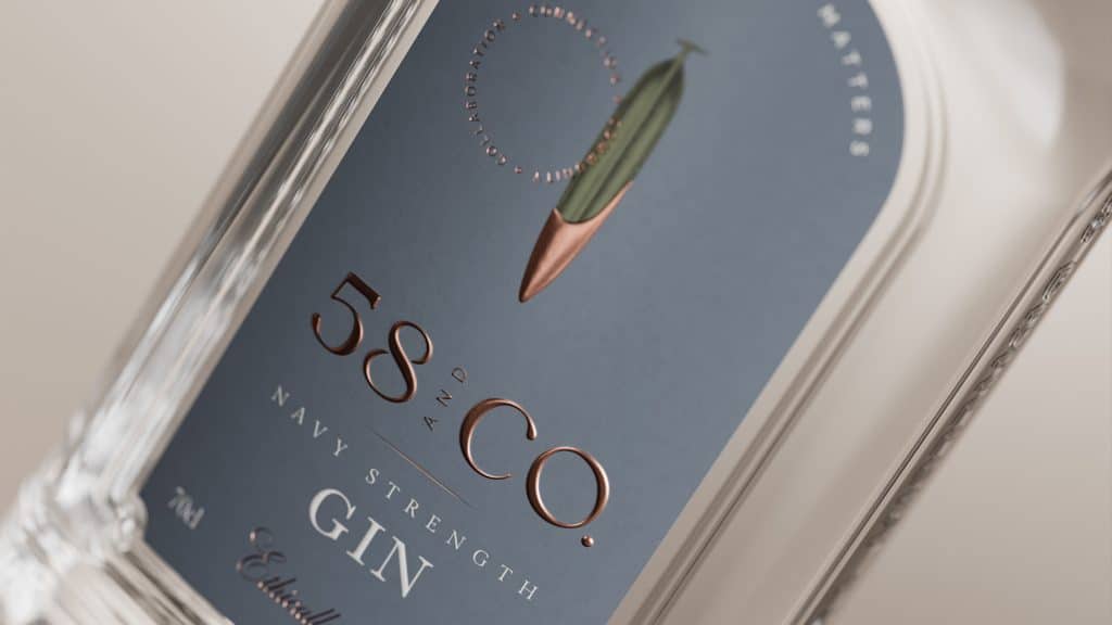 58 And Co. Gin Rebranding Focused On Attracting Highly-Educated, Thoughtful Customers