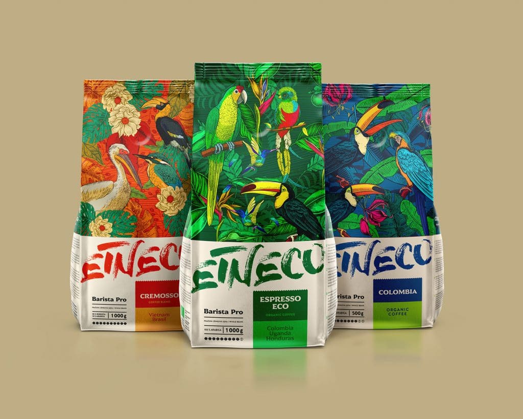Packaging Design: Etneco Coffee