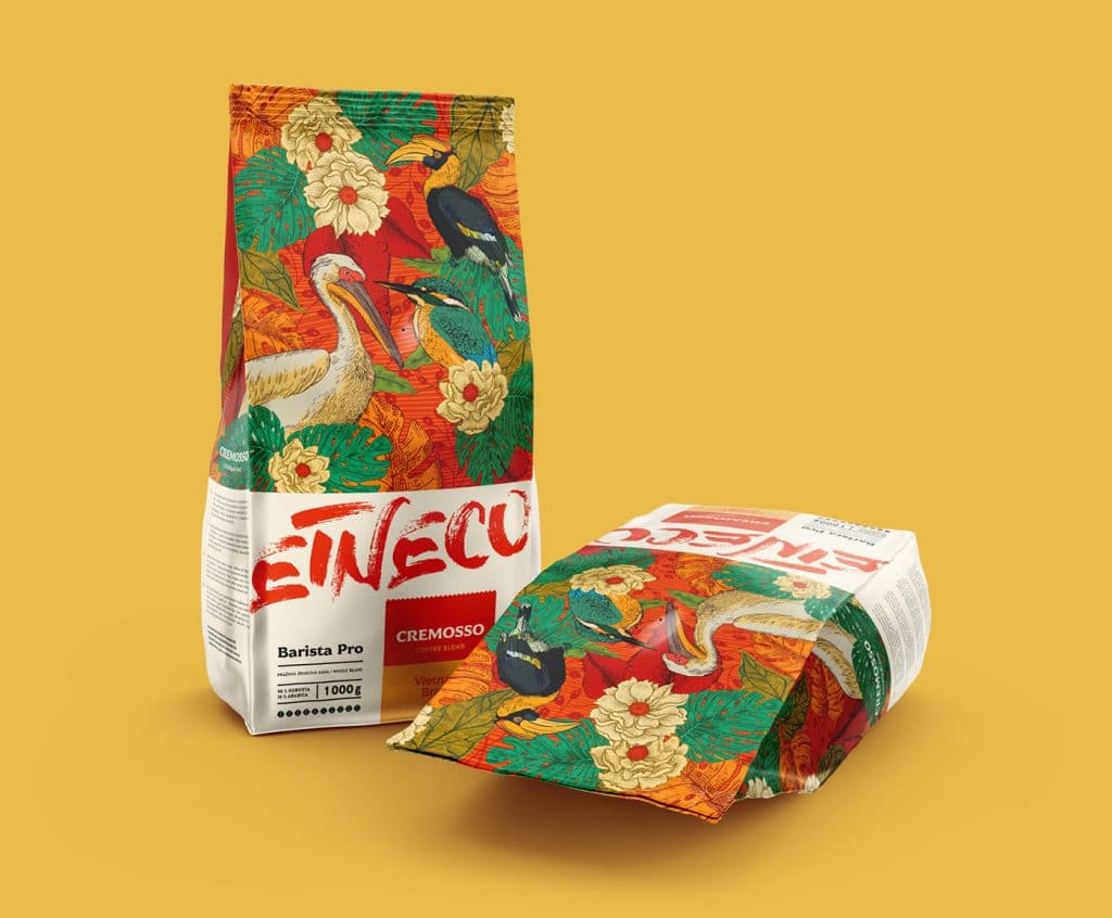 Packaging Design: Etneco Coffee