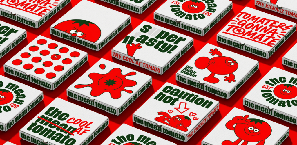 Mean Packaging For Mean Tomato