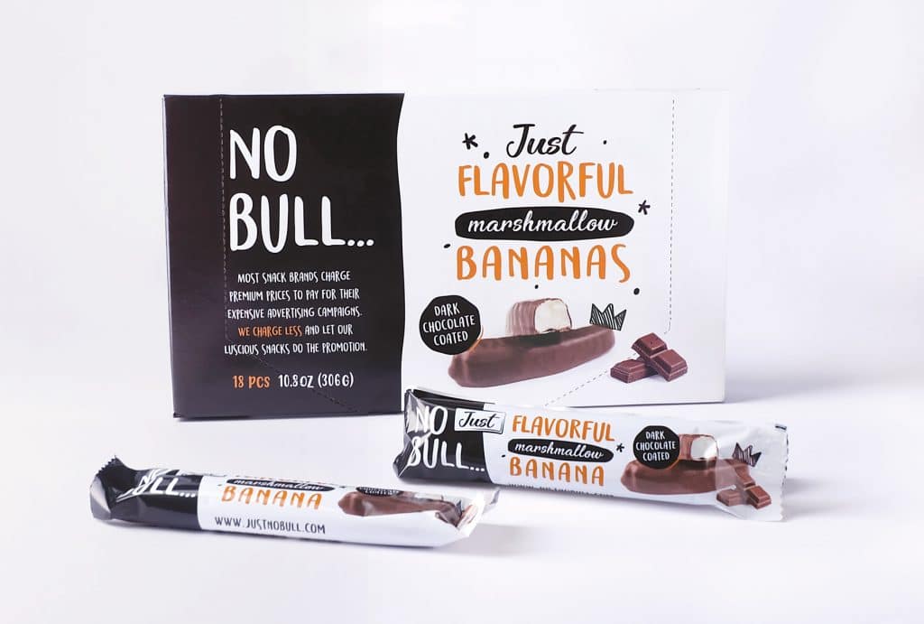 No Bulls Packaging Design: “No Bullshitting, Delivering Just Tasty Snacks”
