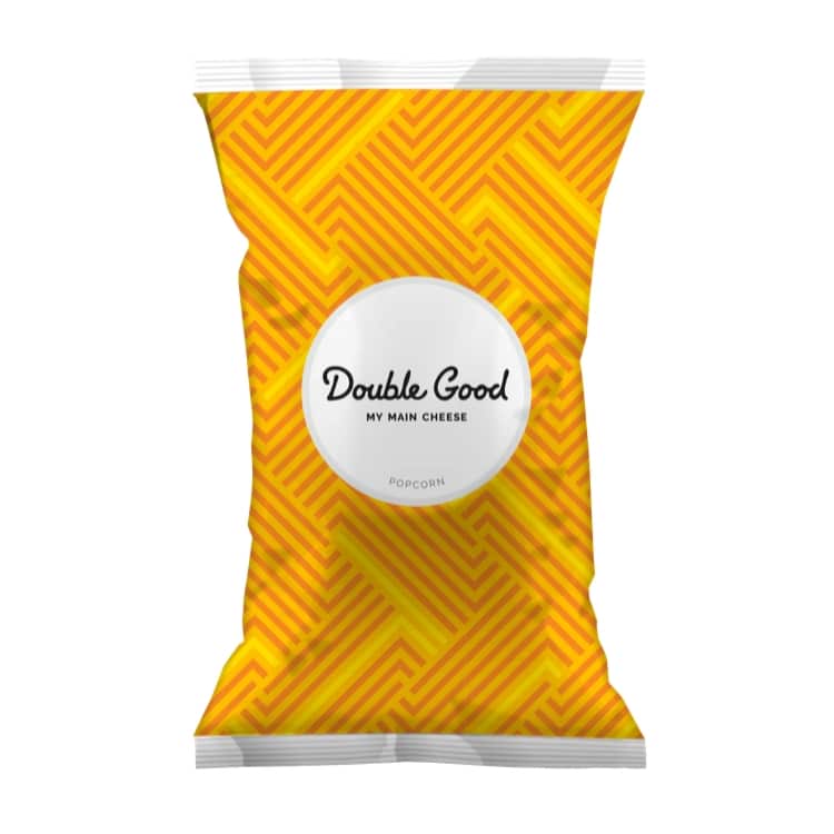 Double Good Popcorn Goes Good On Packaging
