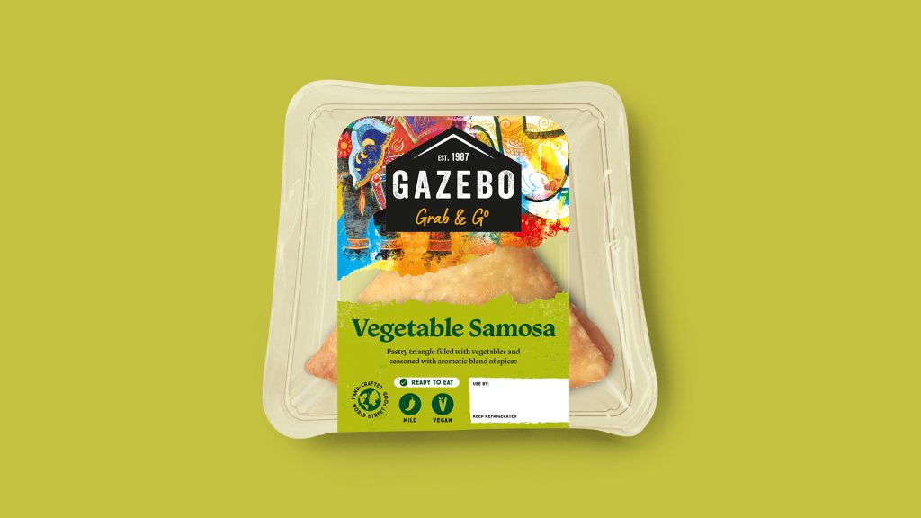 Slice Design Creates The Packaging For Gazebo Foods