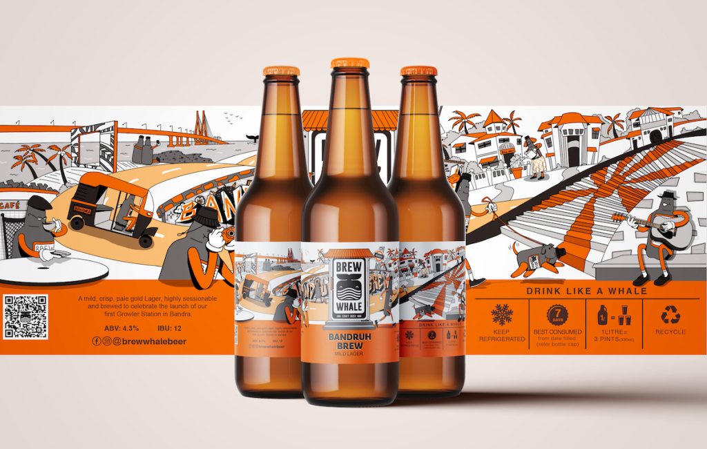 Plane Crazy Creates Brew Whale Craft Beer Packaging