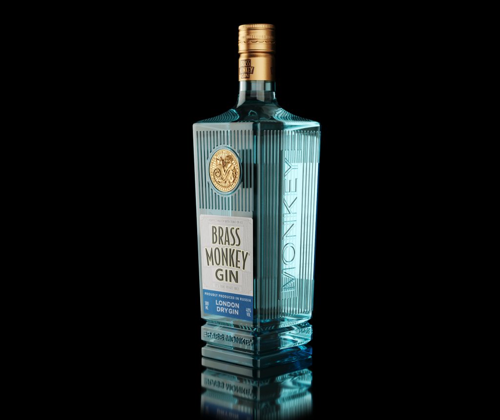 The Outstanding Packaging Design Of Brass Monkey Gin
