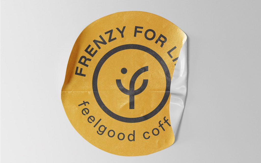 Packaging Design Of Frenzy Feel Good Coffee