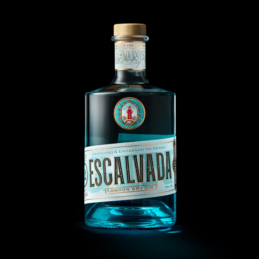 Holy Studio Designs The Packaging Of Escalvada London Dry Gin
