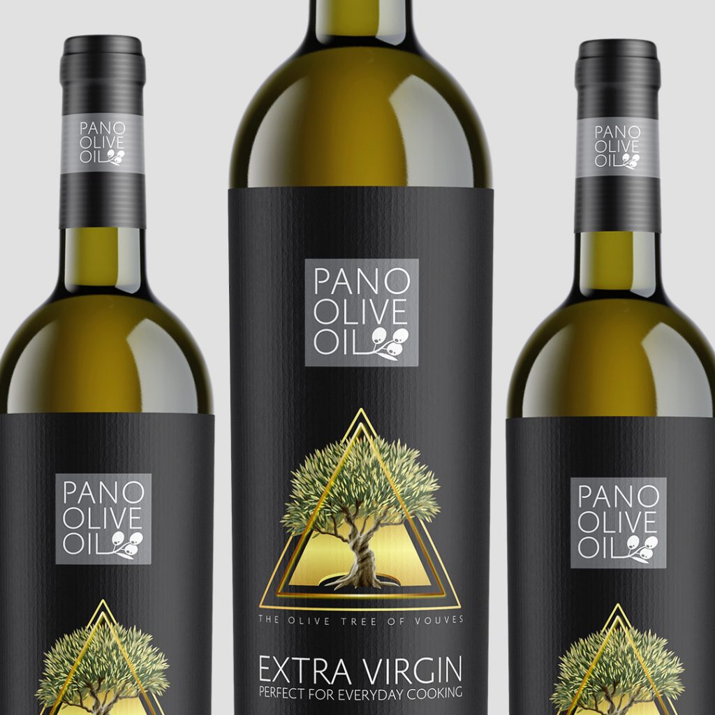 Hedayat Hadavi Creates Pano Olive Oil Packaging