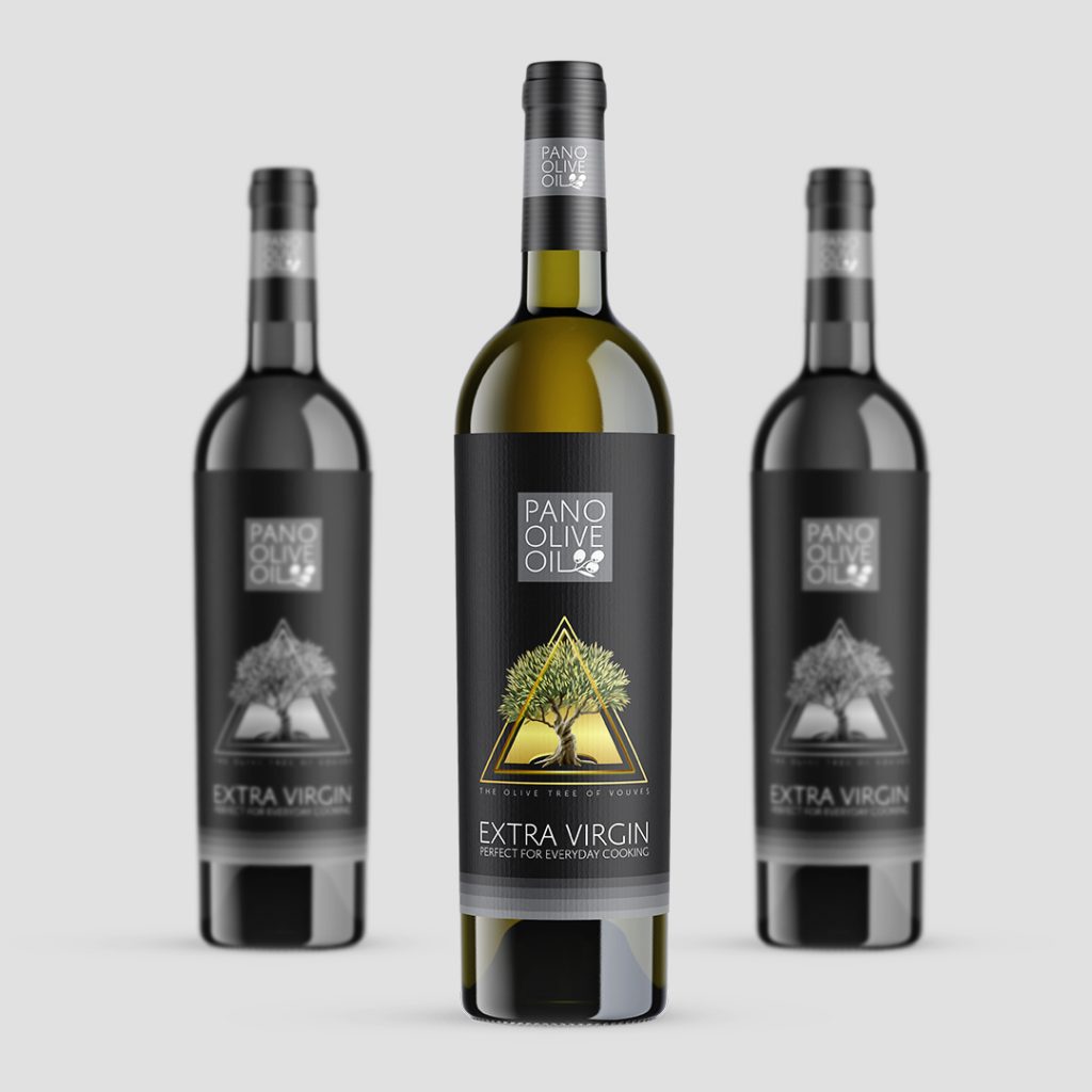 Hedayat Hadavi Creates Pano Olive Oil Packaging