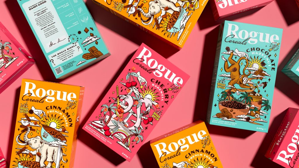 Branding And Packaging Of Rogue Cereals