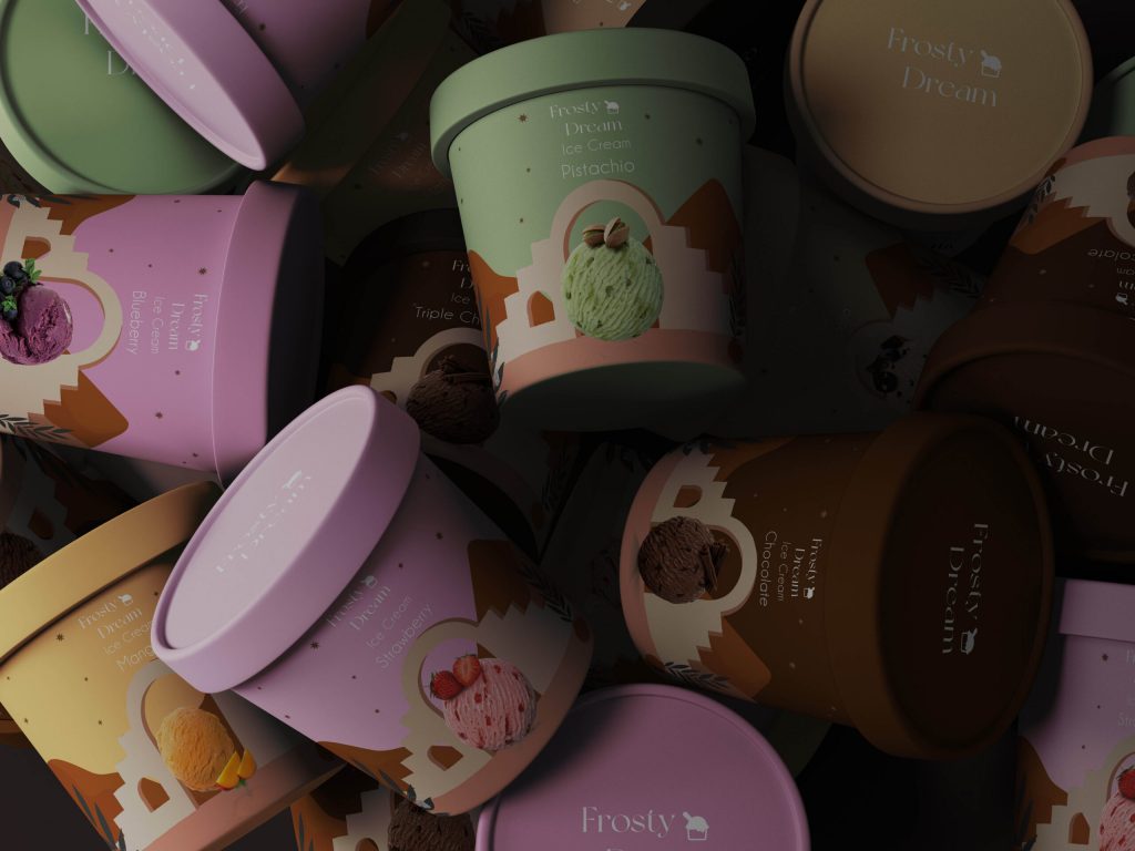 Packaging Design: Frosty Dream