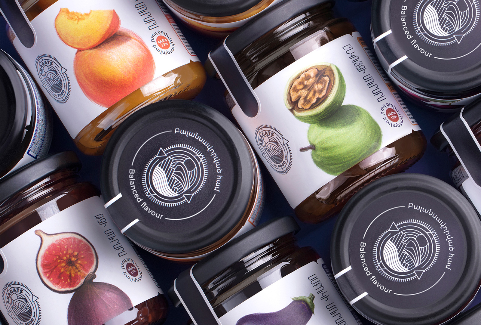 Doping Creates Attractive Packaging Design For Aragats Food