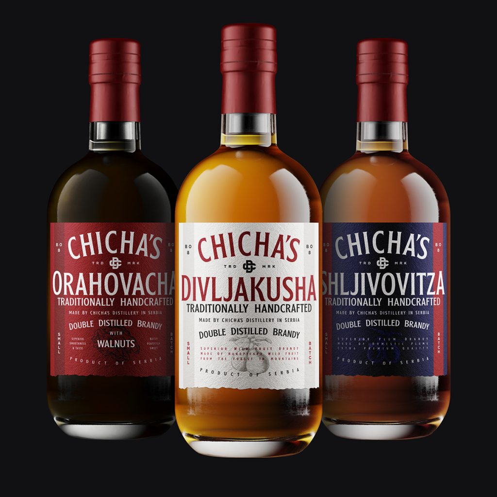 Packaging Design Of Chicha’s Brandy