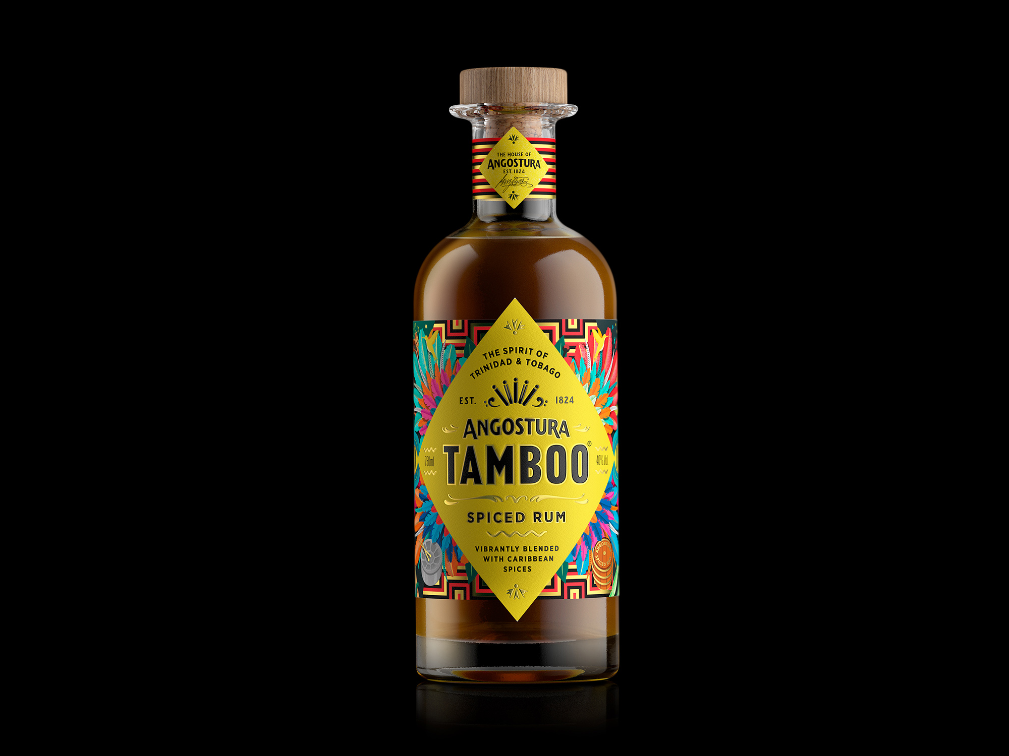 Packaging Design: Angostura Tamboo Spiced Rum