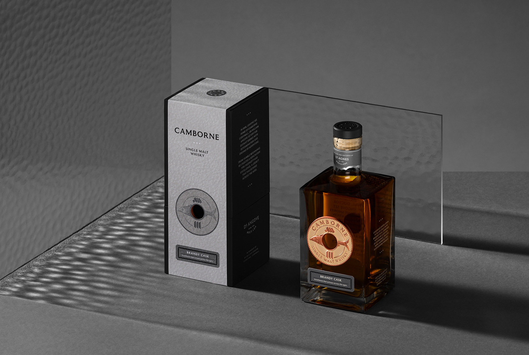Branding And Packaging Of Camborne Single Malt Whiskey