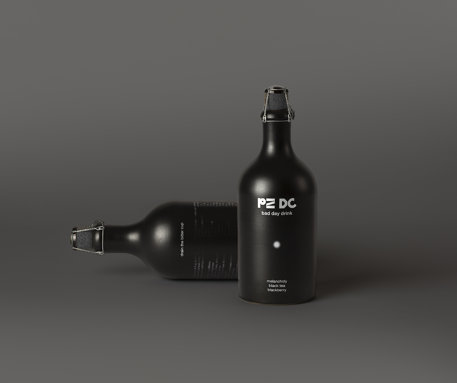PZ DC Bad Day Drink Packaging Design