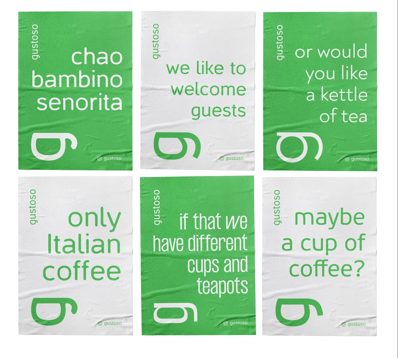 Gustoso Coffee Packaging Design By Brandten