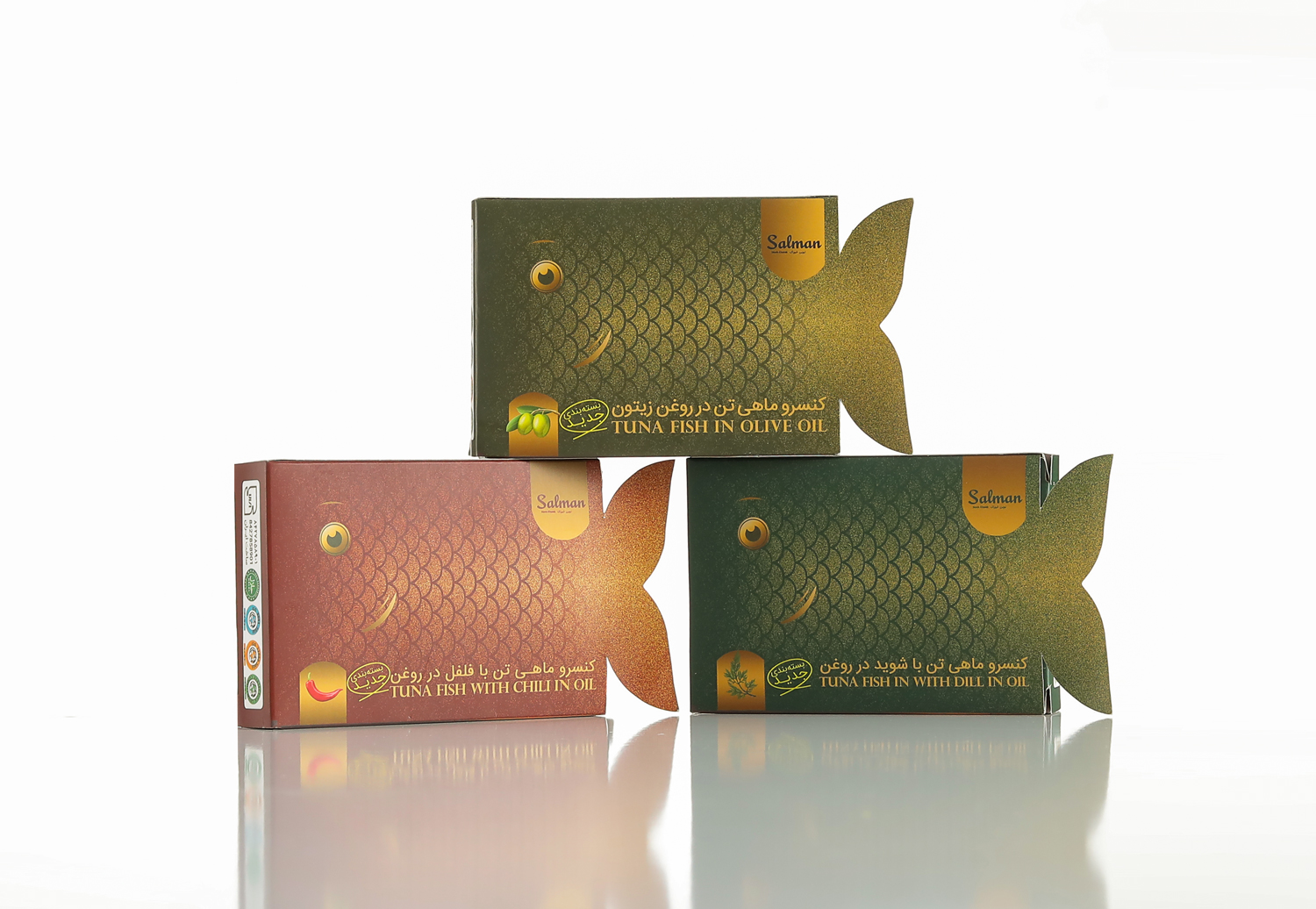 Packaging Design: Salman Canned Tuna