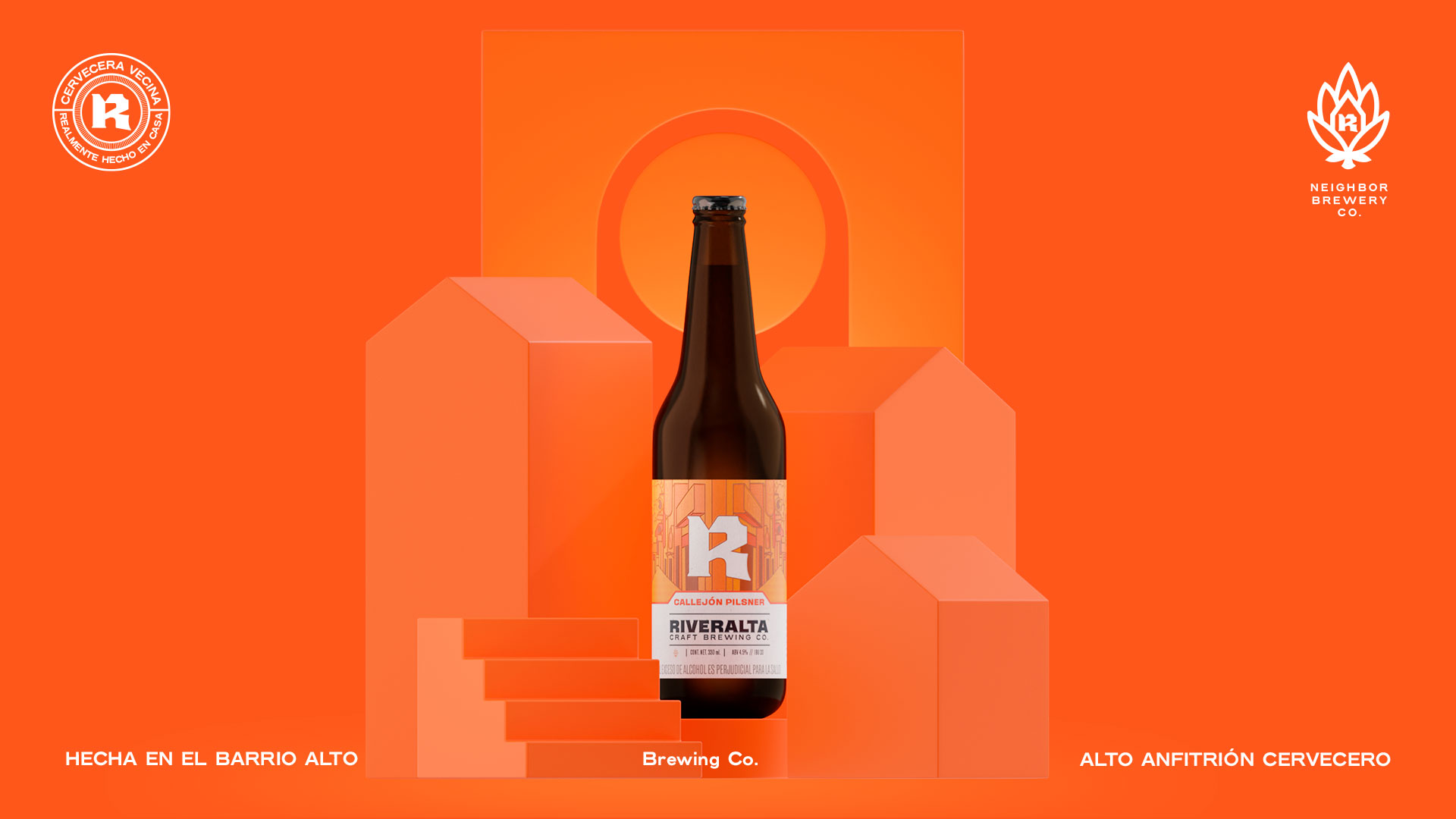 Riveralta Brewing Co Branding And Packaging Design
