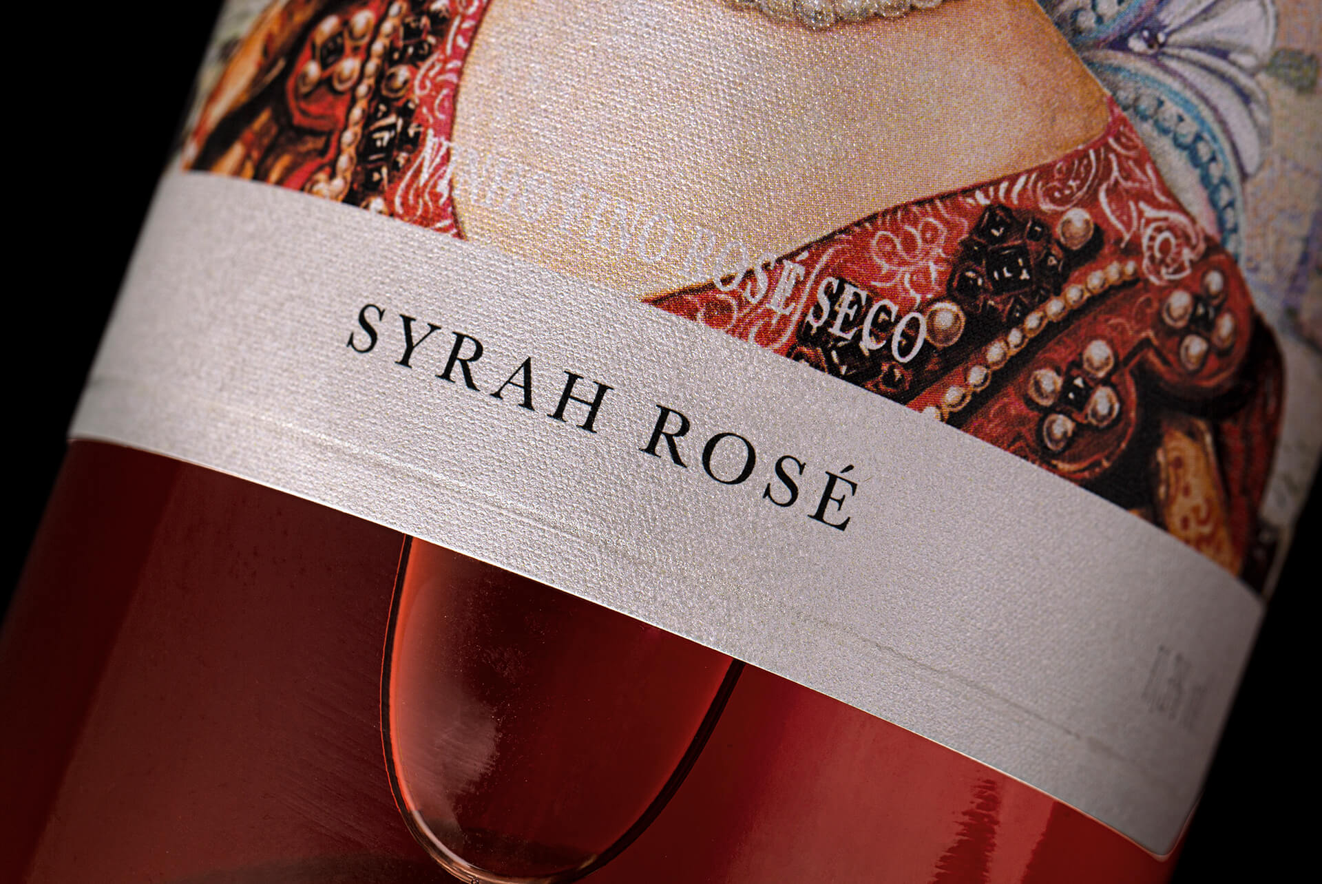 Zena Syrah Rosé Wine Packaging Design