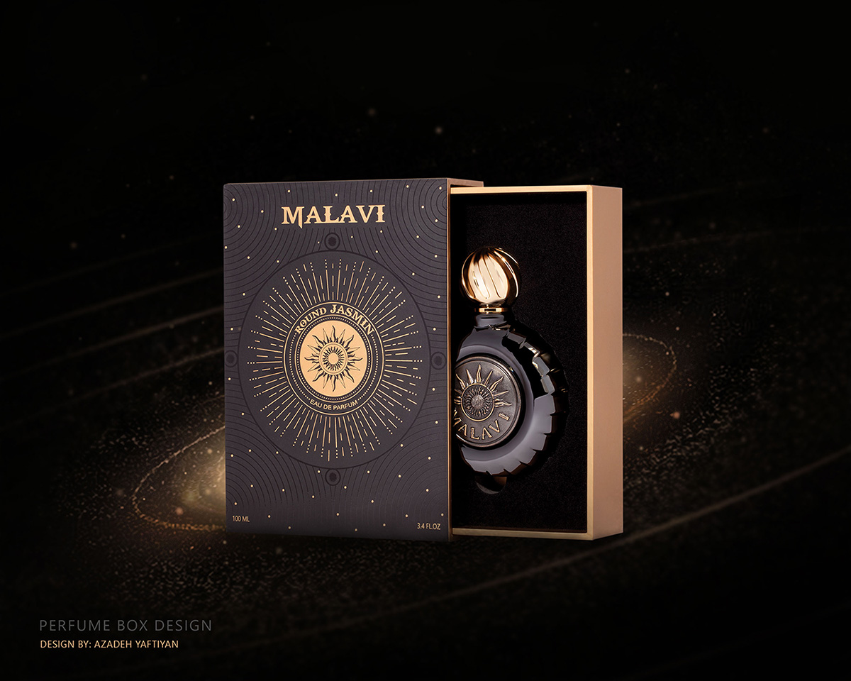 Packaging Design: Malavi Perfume