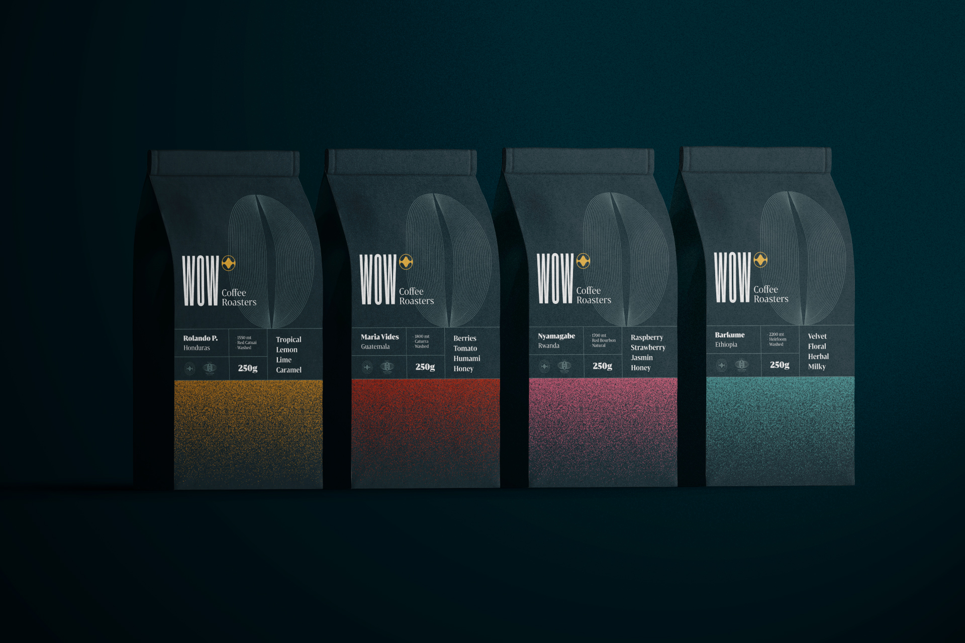 Wow Coffee Branding And Packaging Design