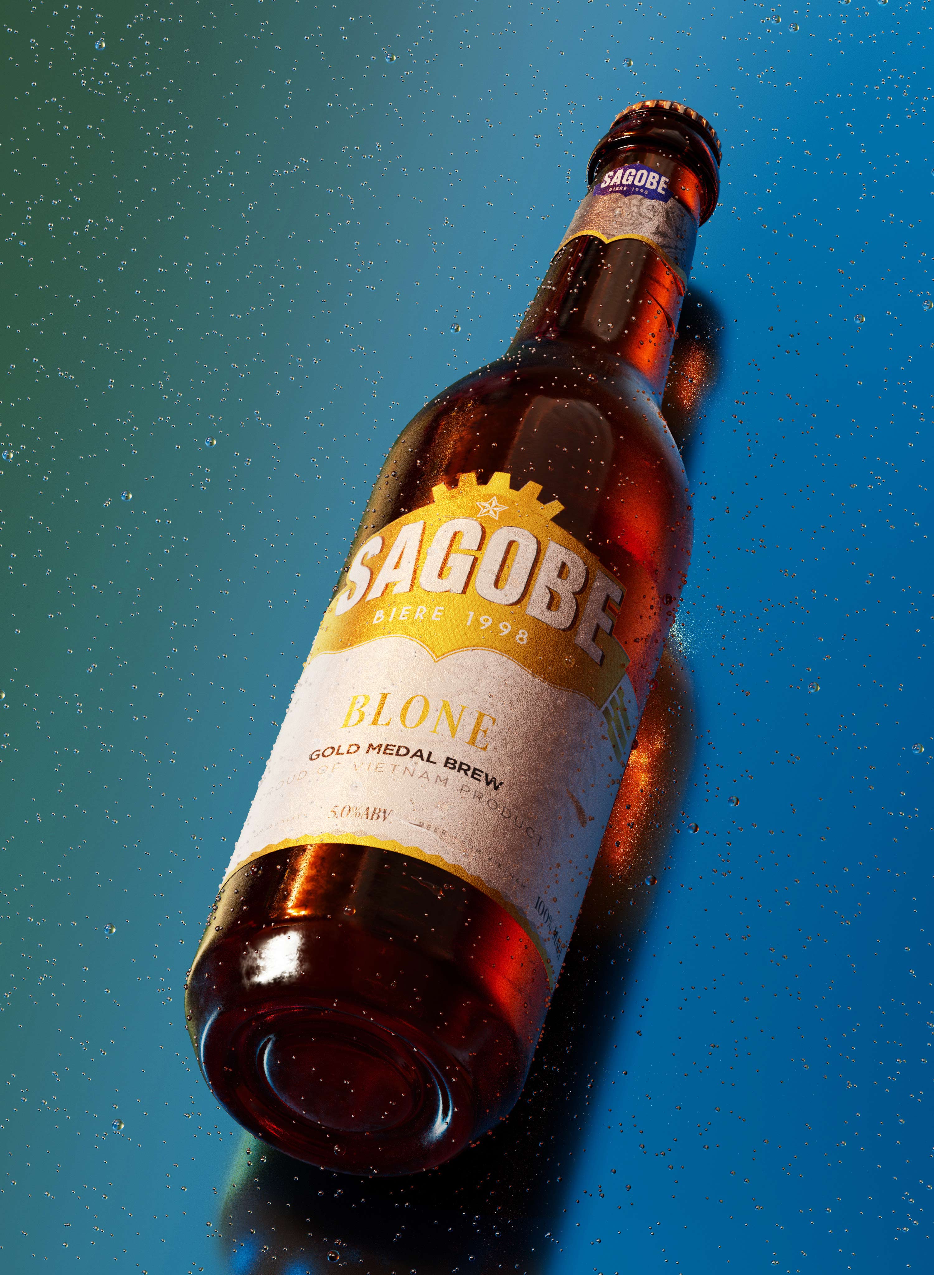 Sagobe Beer Packaging Design