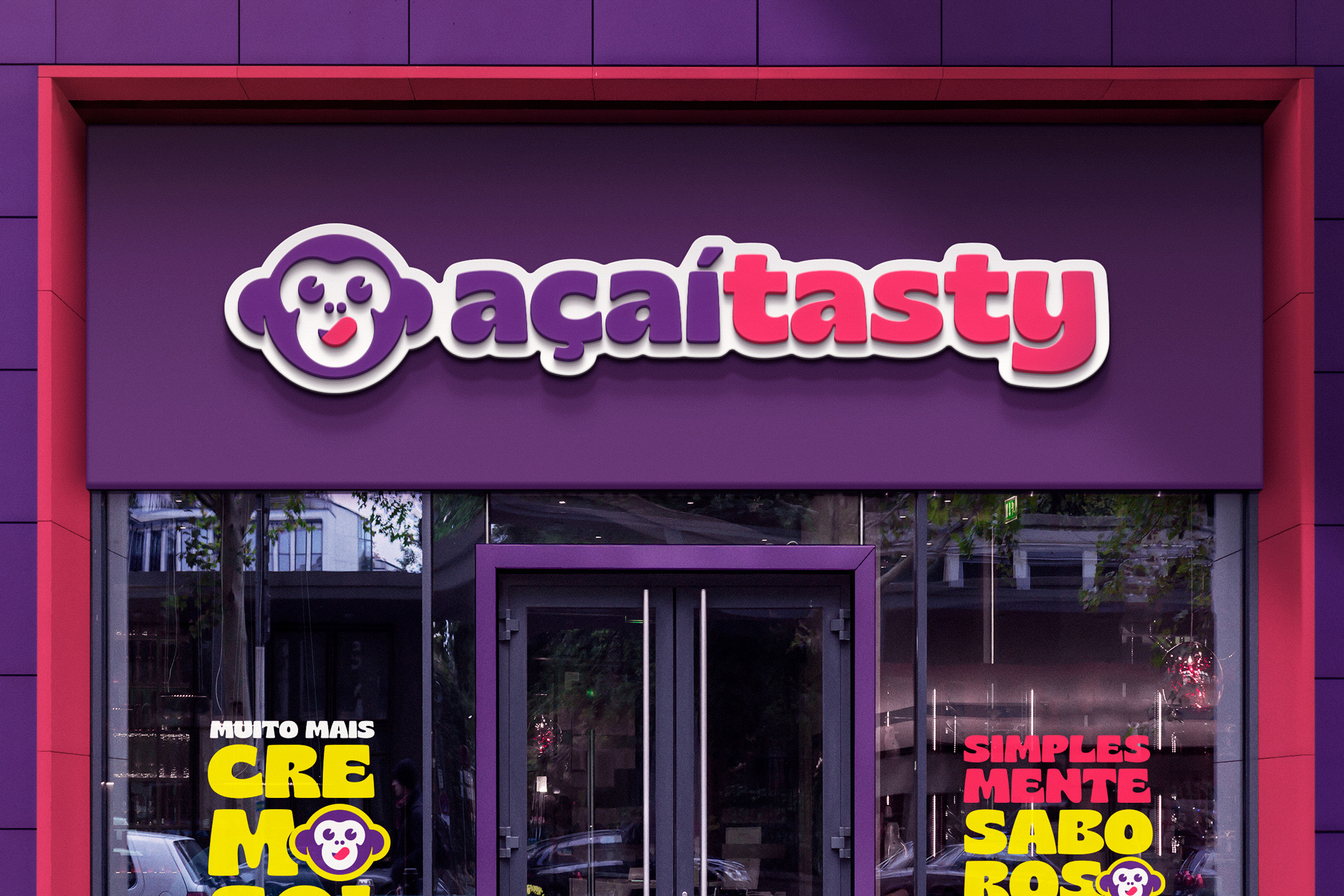Açaí Tasty Branding and Packaging Design