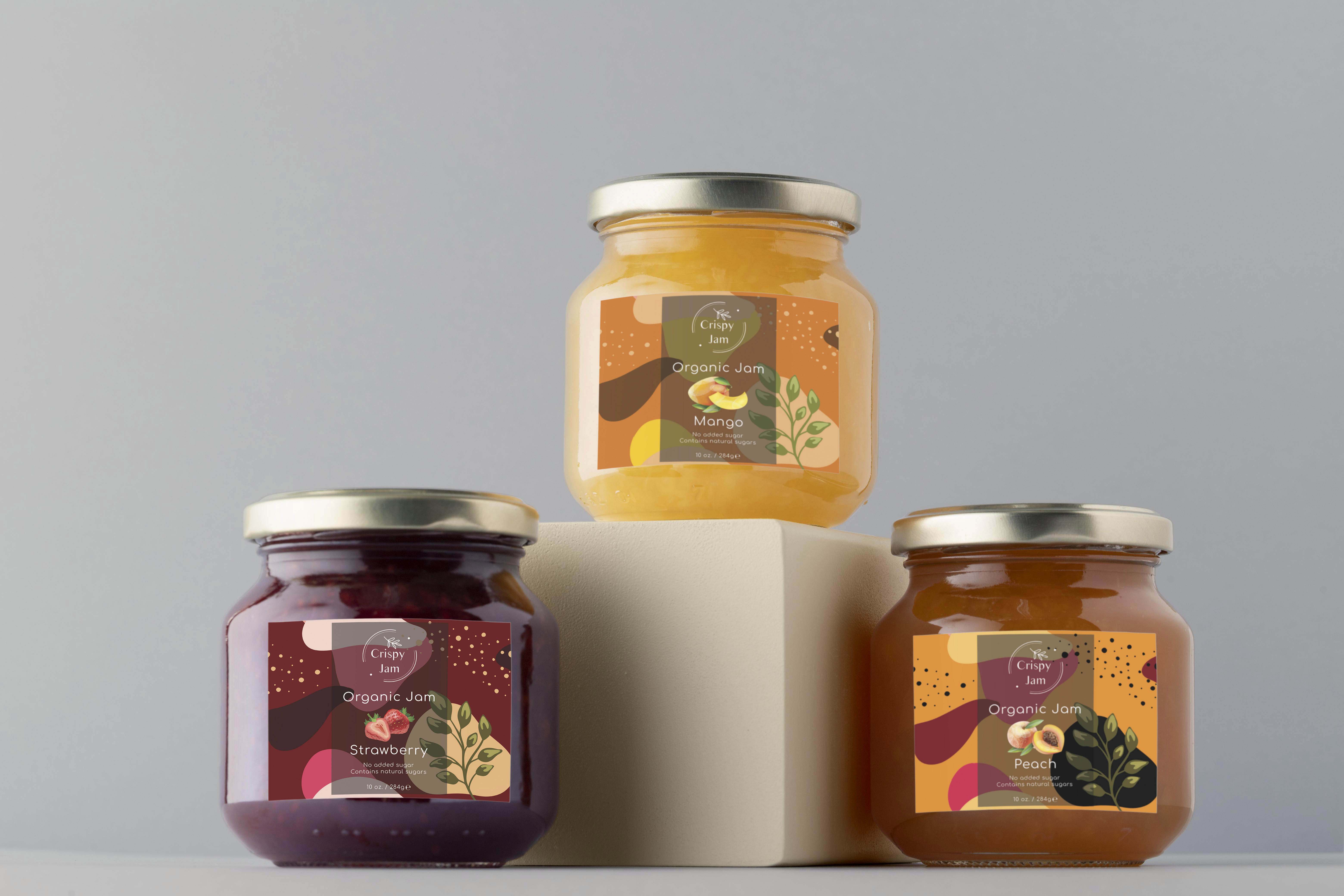 Packaging Design: Crispy Jam