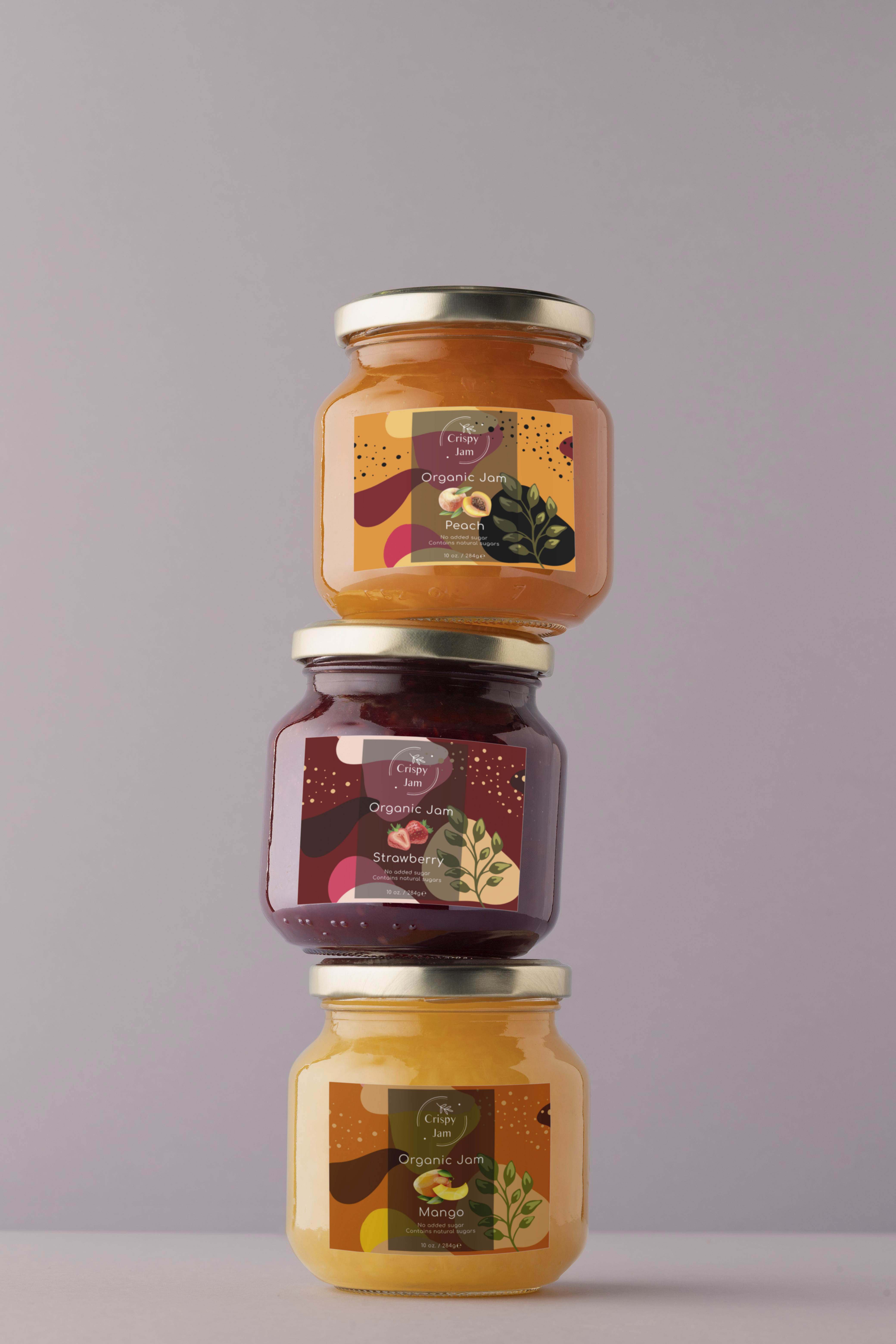 Packaging Design: Crispy Jam