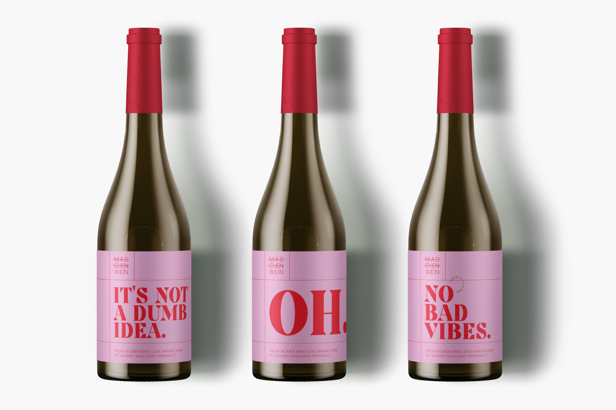 Packaging Design: Mädchen Wein