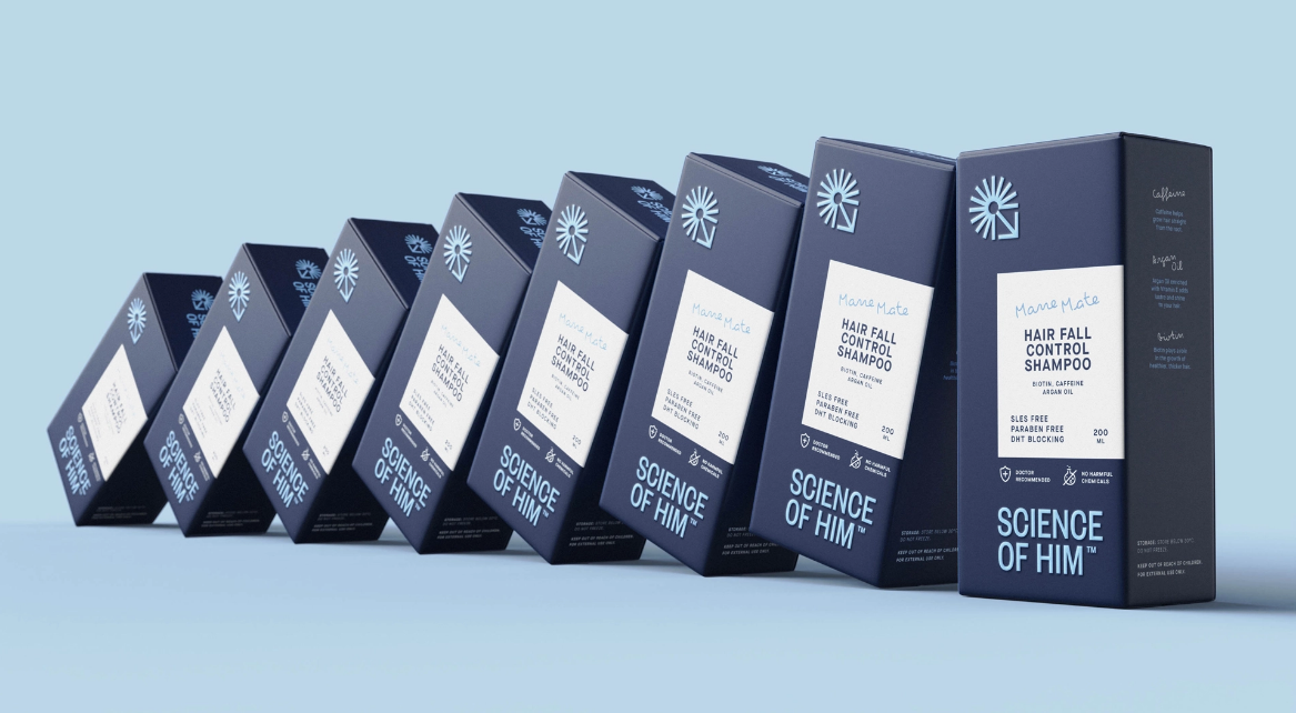 Brand and Packaging Design: Science of Him