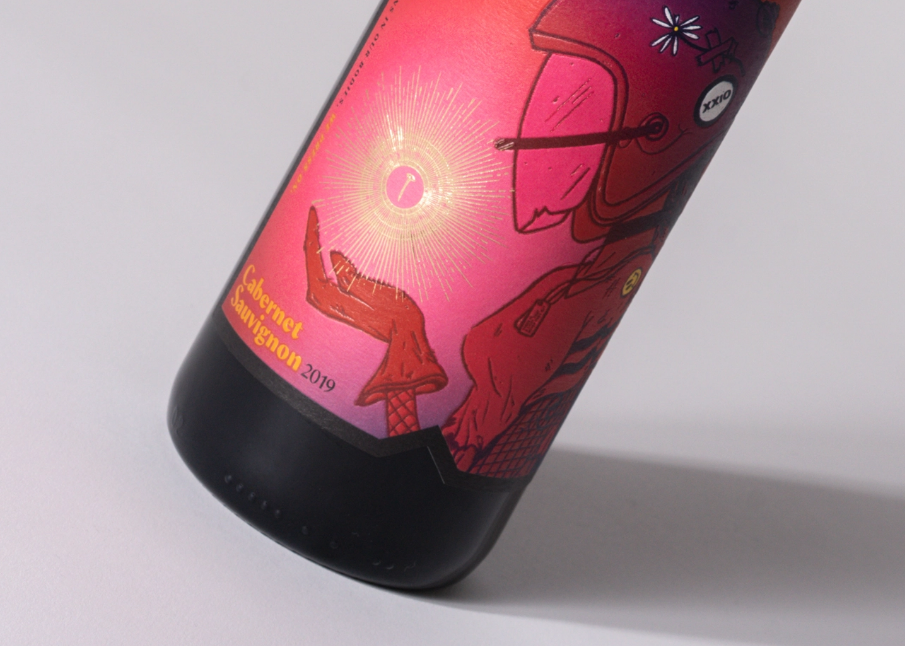 Packaging Design For Tooth & Nail Wines By Studio Ethur Ethur