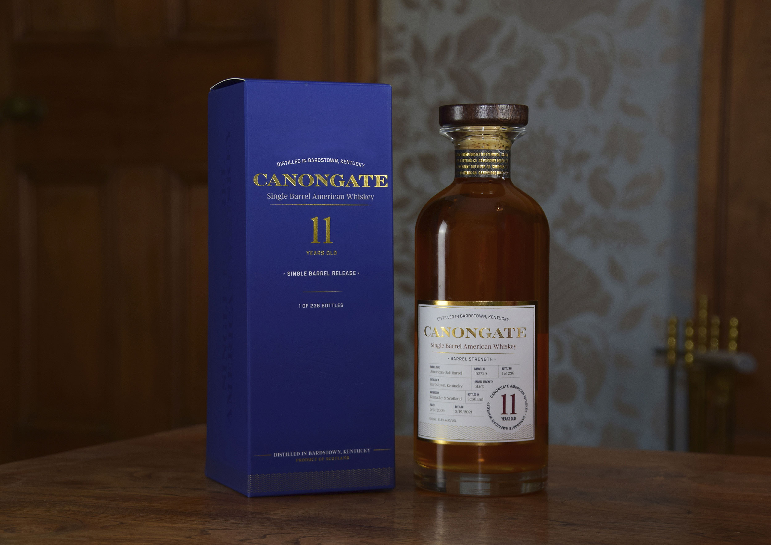 Canongate Whiskey Packaging Design