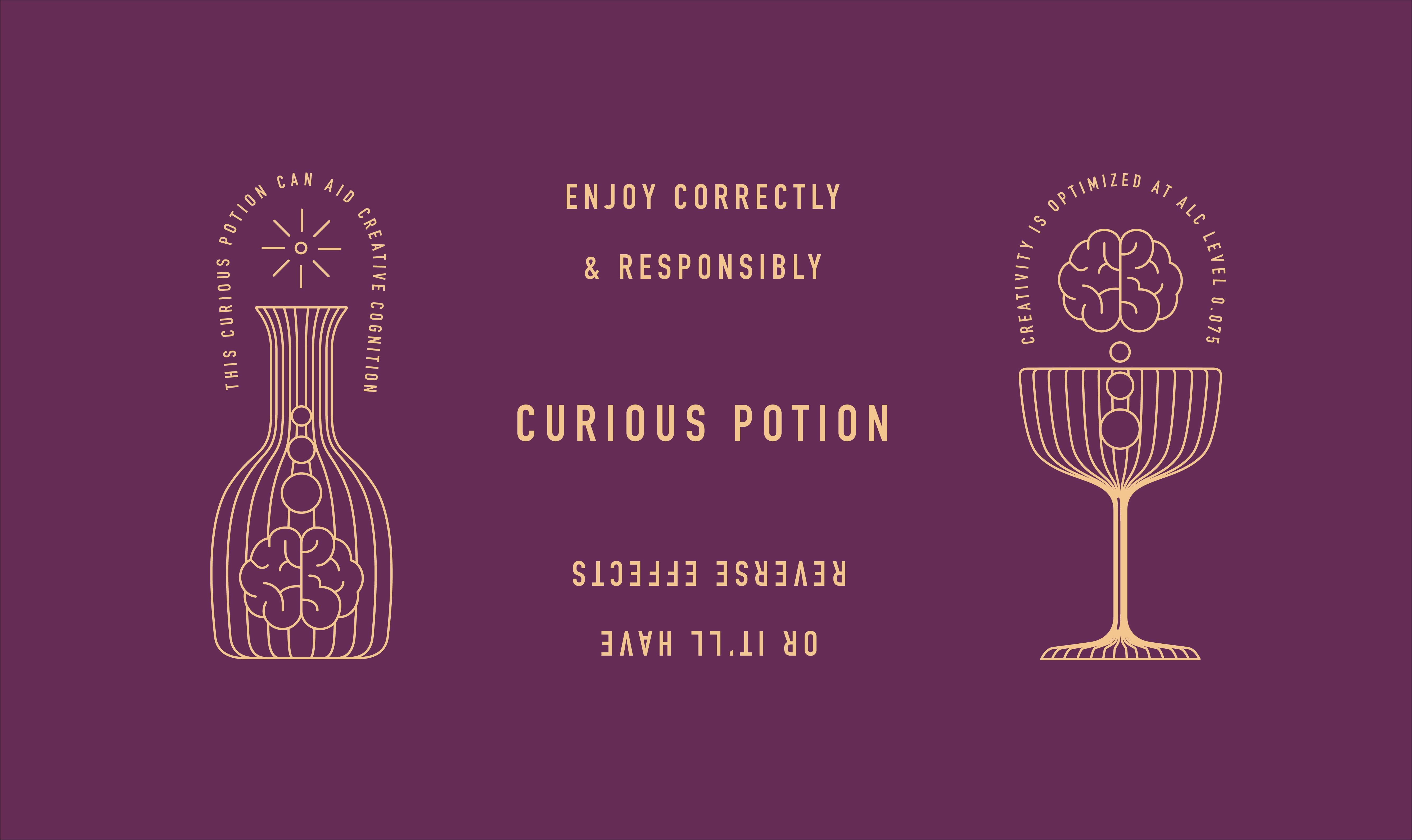 Curious Potion Packaging Design