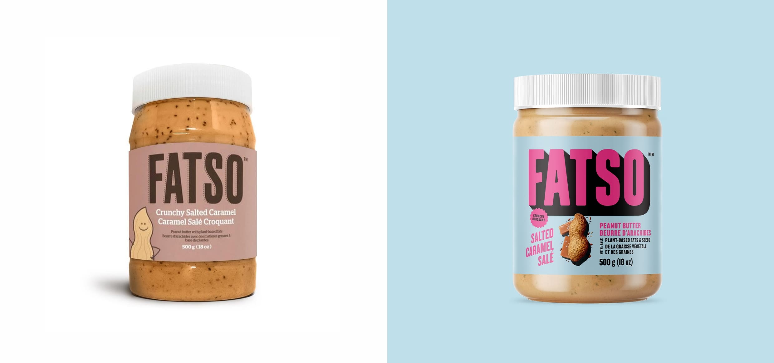 Fatso Peanut Butter Packaging Design