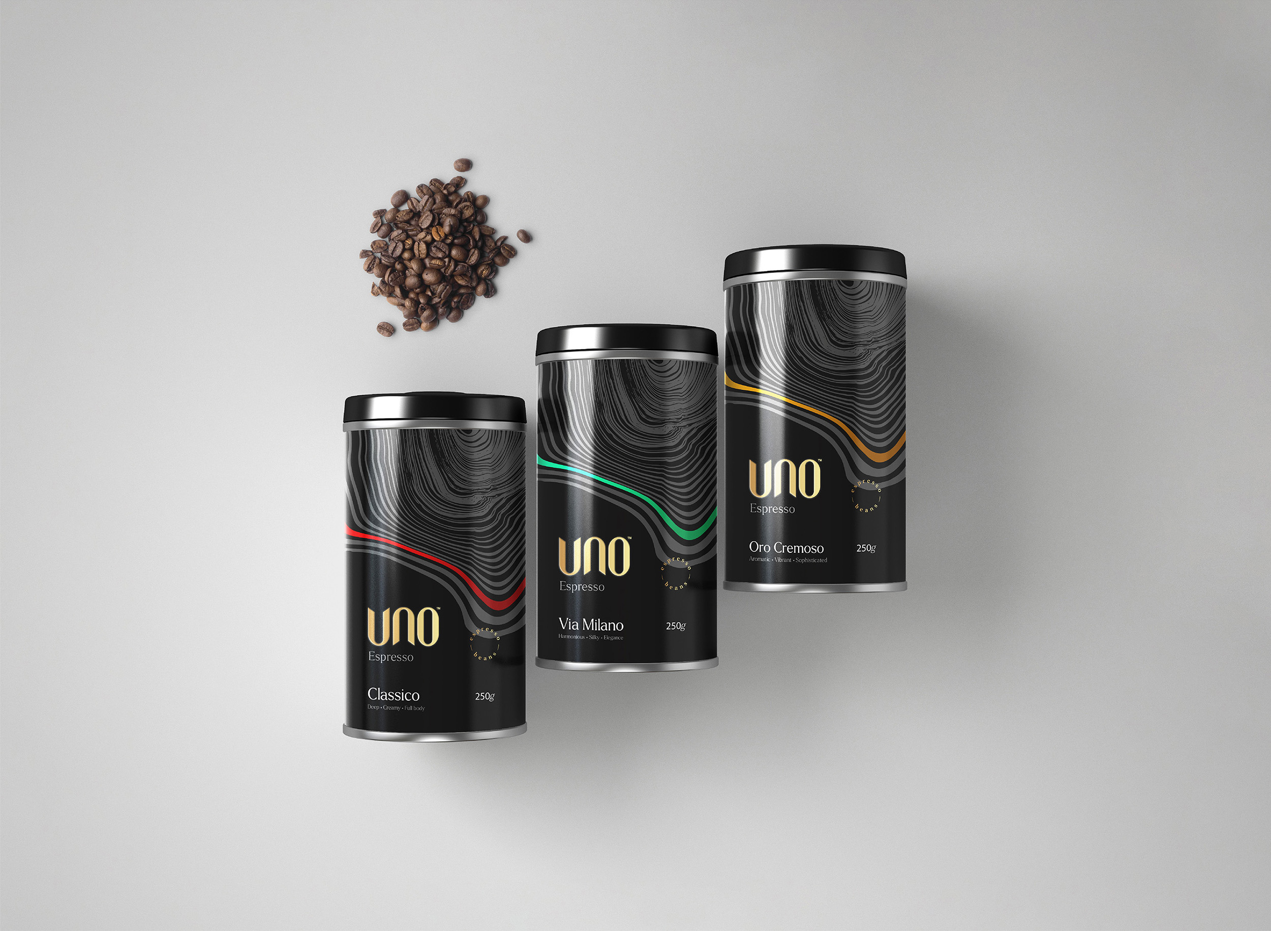 Packaging Design: Uno Coffee