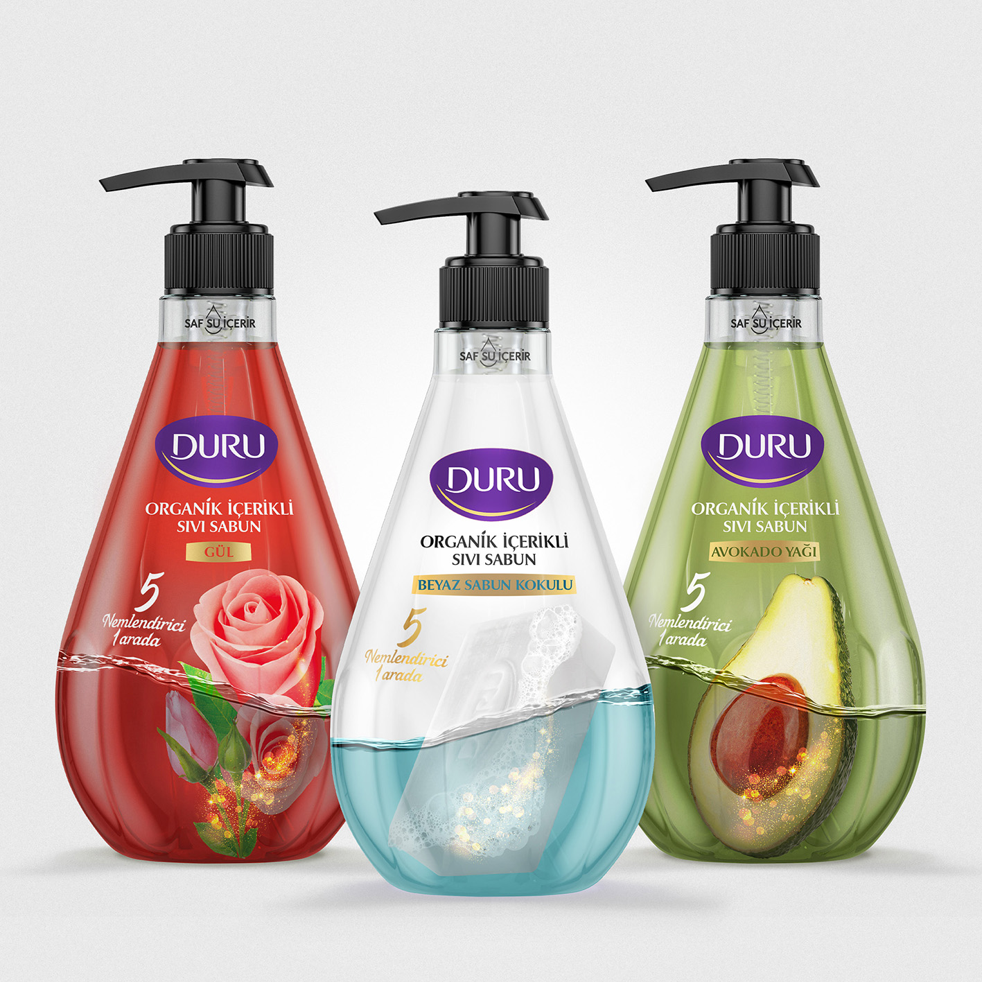 Packaging Design For Duru Organic Liquid Soap By Keyifli Fikirler Packaging & Design