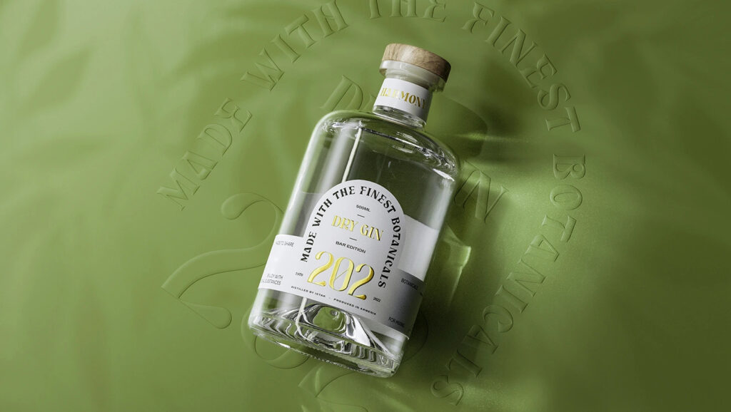 202 Gin Packaging Design Created by WEDO